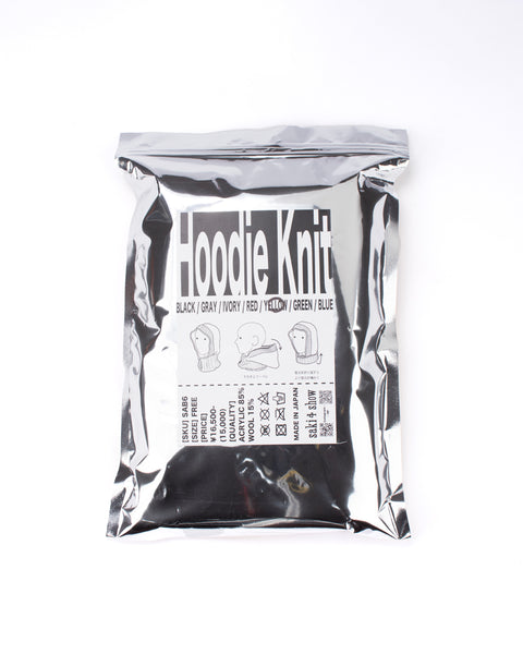 hoodie Knit / Black