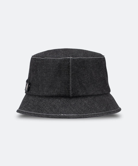 Denim Bucket Hat / Black