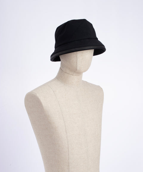 Hexagonal Bucket Hat / Black