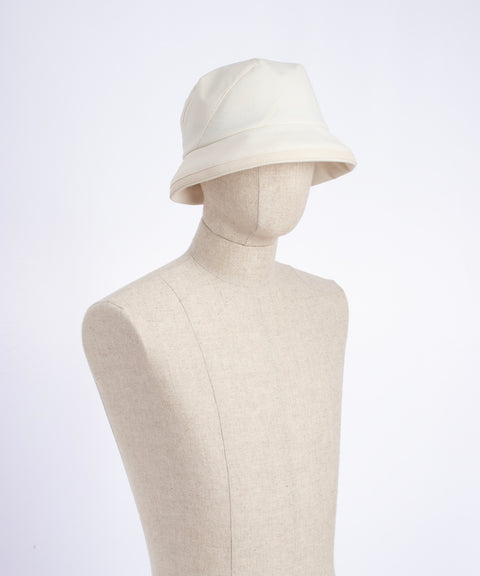 Hexagonal Bucket Hat / Ivory