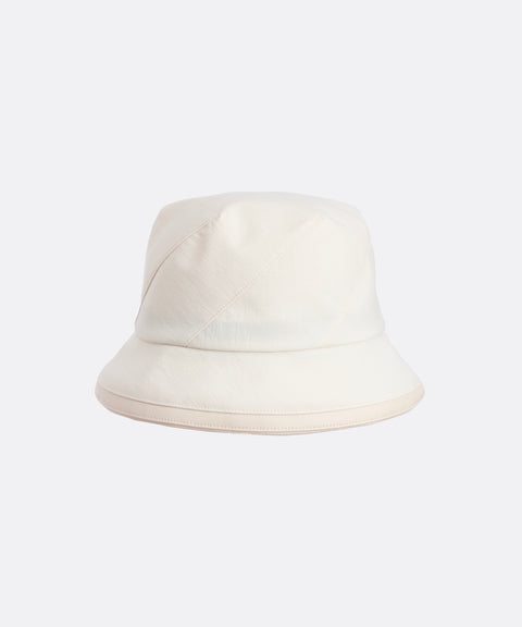 Hexagonal Bucket Hat / Ivory