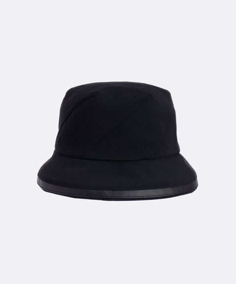 Hexagonal Bucket Hat / Black