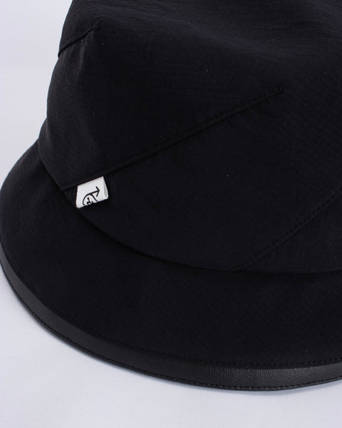 Hexagonal Bucket Hat / Black
