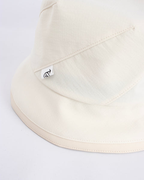 Hexagonal Bucket Hat / Ivory