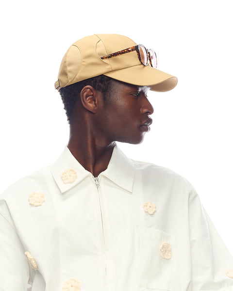 Slit Cap / Beige