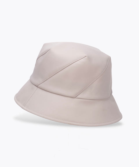 Hexagon Bucket Hat / Light Gray