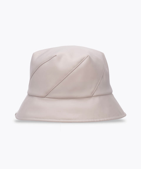 Hexagon Bucket Hat / Light Gray