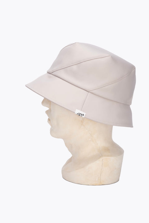 Hexagon Bucket Hat / Light Gray