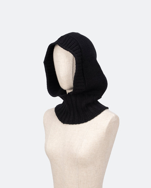 hoodie Knit / Black
