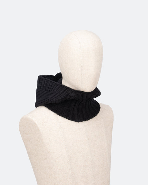 hoodie Knit / Black