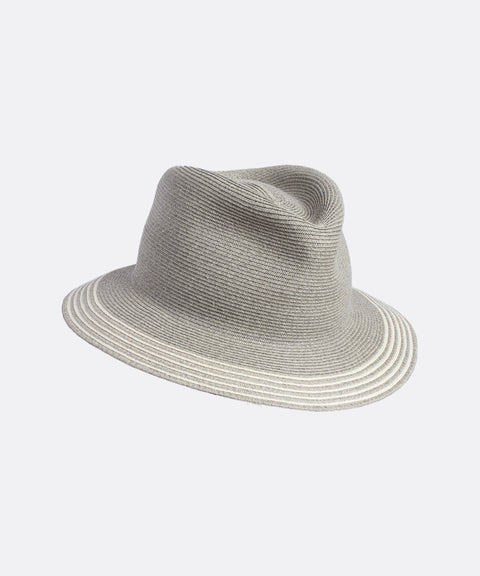 HAE409 / Light Gray x White