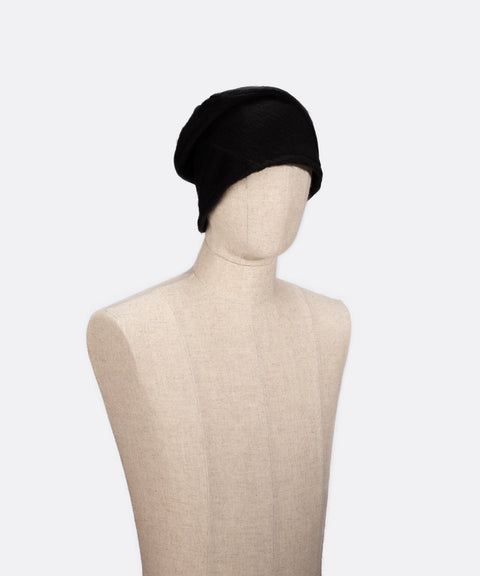Twist Reversible Beanie / Black