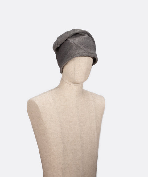 Twist Reversible Beanie / Gray