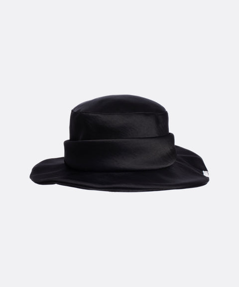 Draped Hat / Black