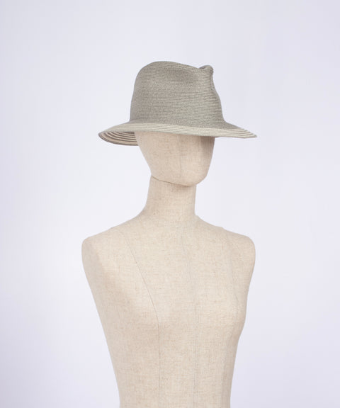 HAE409 / Light Gray x White