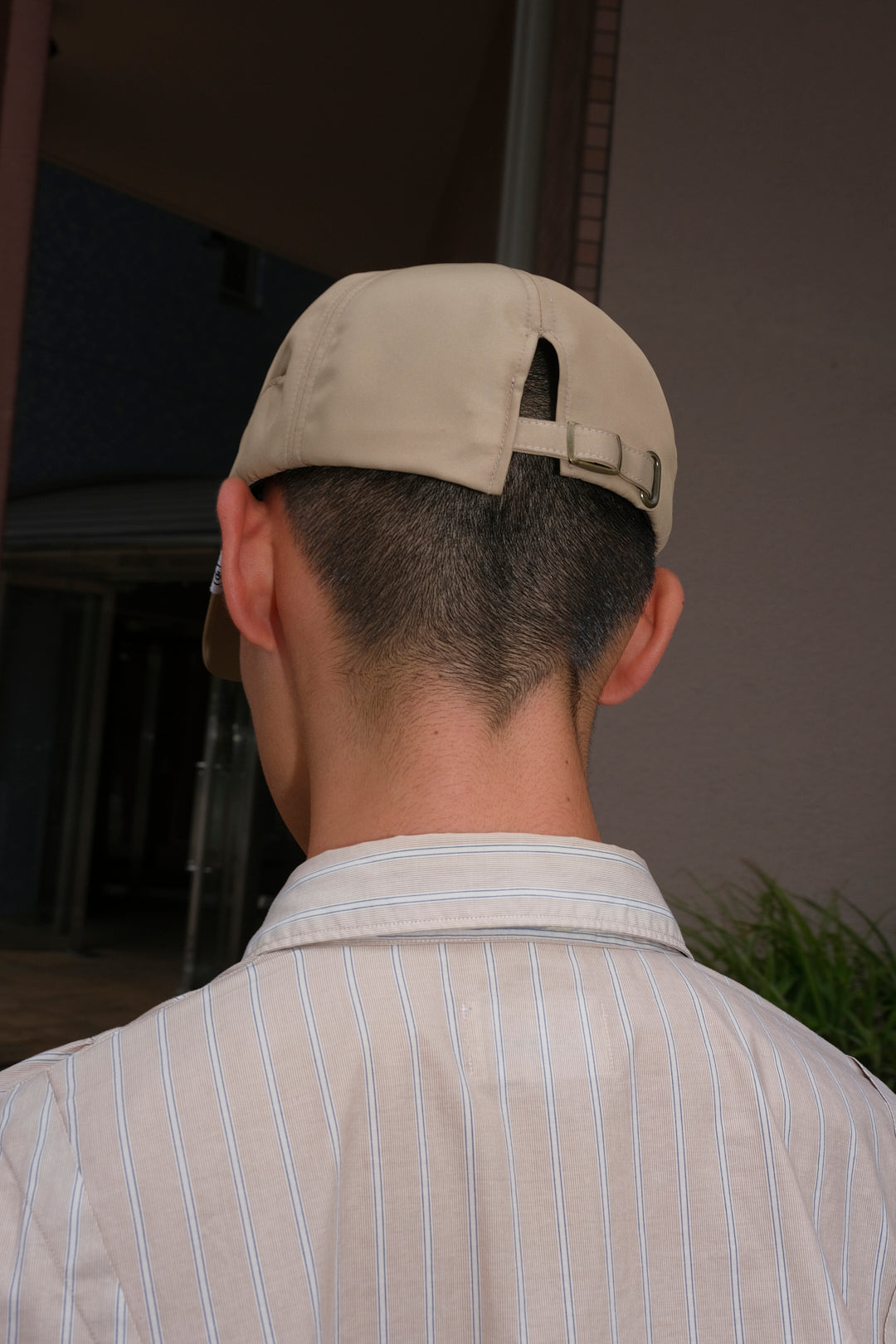 帽子 VAKT. CAP / BEIGE VARZAR バザール Gold stud over fit ball cap | ファッション
