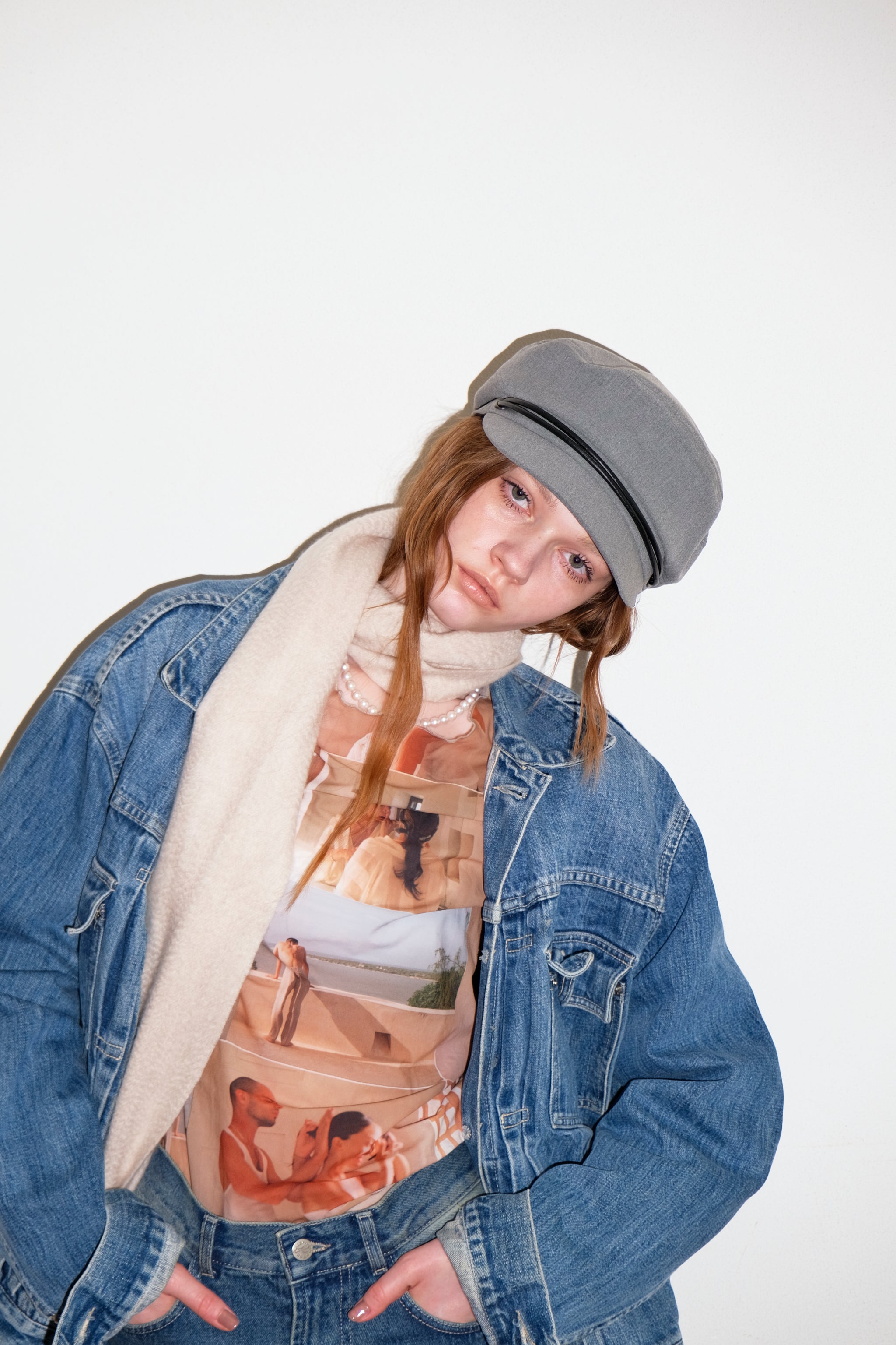 Fallline Marine Cap / Gray – Haute Mode Hirata